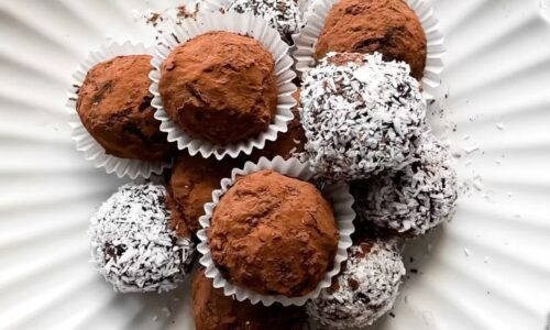 Refined-sugar Free Coconut Bliss Balls