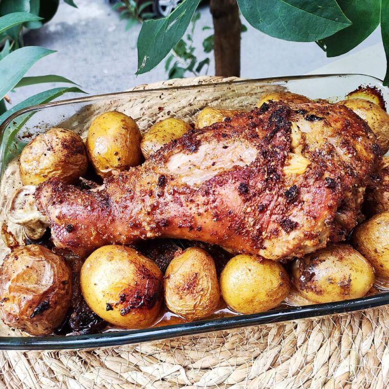 Roasted Turkey Drumstick