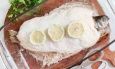 Salt Baked Trout
