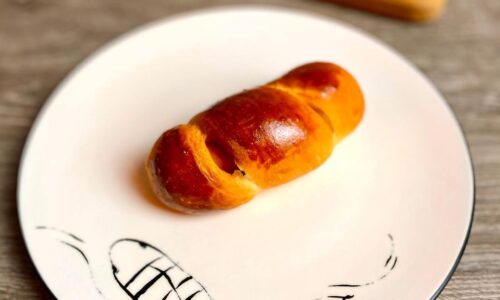 Sausage Bun (Tangzhong Method) - Food Recipes dari Sausage