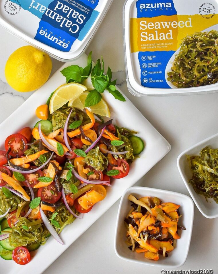 Seaweed Calamari Salad