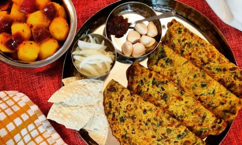 Spicy Fenugreek Pancakes