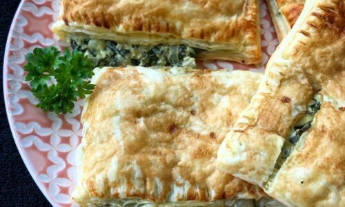 Spinach & Cheese Puff Pastry