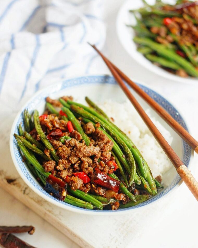 Stir Fry Green Beans With Beef