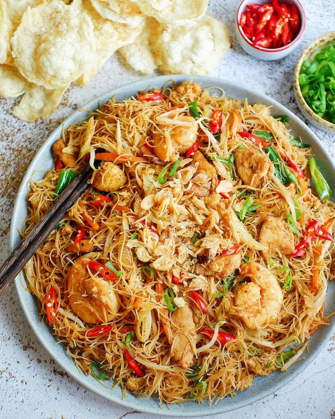 Stir Fry Rice Vermicelli from stirwithme