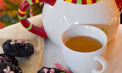 Sugar Free Peppermint Chocolate Cookies