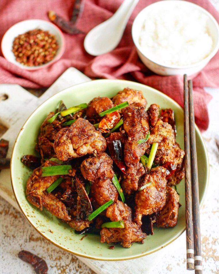 Szechuan Chili Soy Chicken