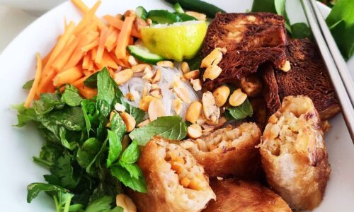 Vegan Bùn Cha (Vietnamese Noodle Salad)