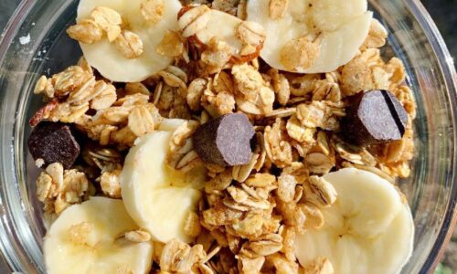 Vegan Banana Bread Granola