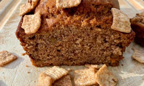 Vegan Cinnamon Crunch Banana Bread - Cake & Bread Recipes dari Banana