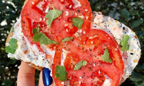 Vegan Roasted Veggie Cream Cheese