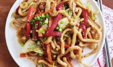 Vegan Yaki Udon