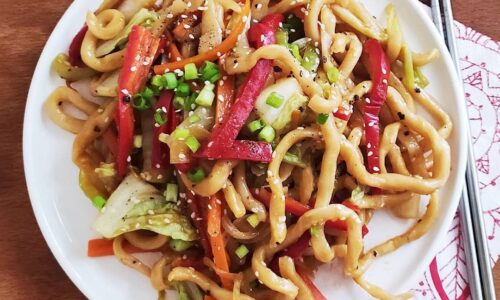 Vegan Yaki Udon