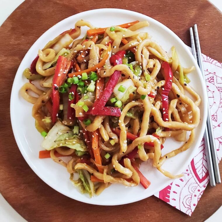 Vegan Yaki Udon