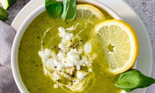 Zucchini Basil Soup