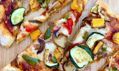 10 Min Vegan Naan Bread Pizza