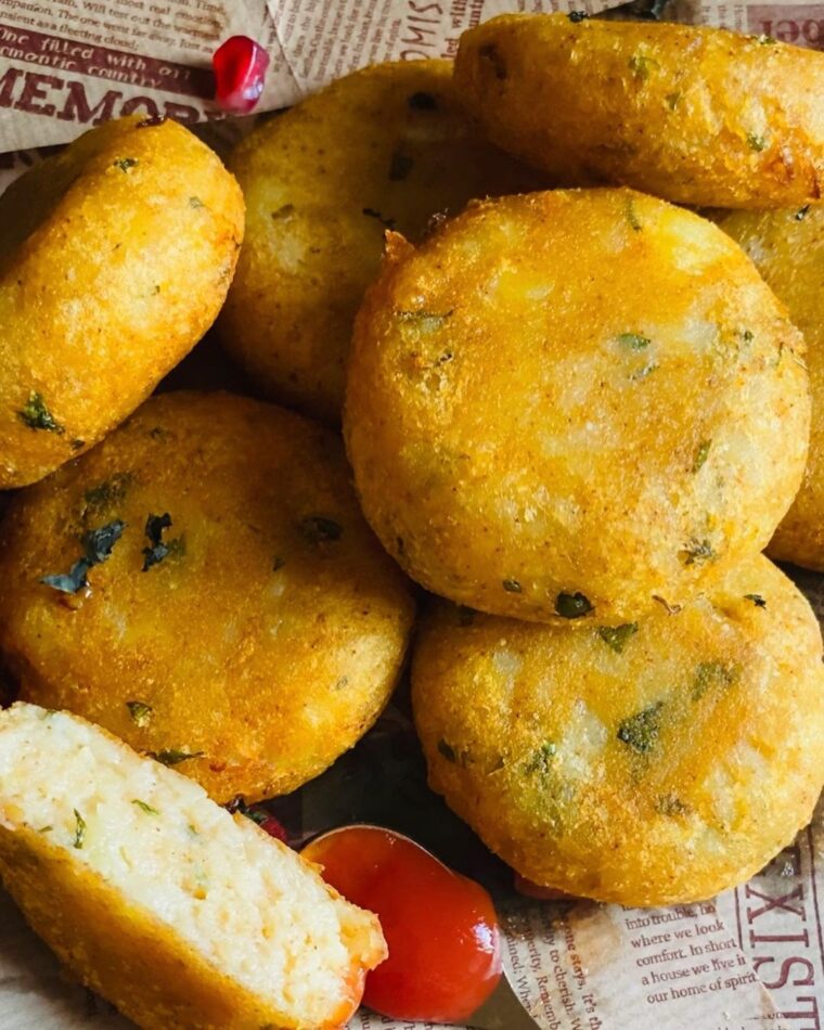 5 Ingredients Alooo Tikki