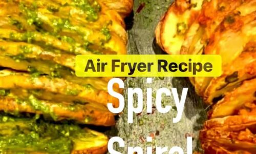 Airfried Spicy Spiral Chips