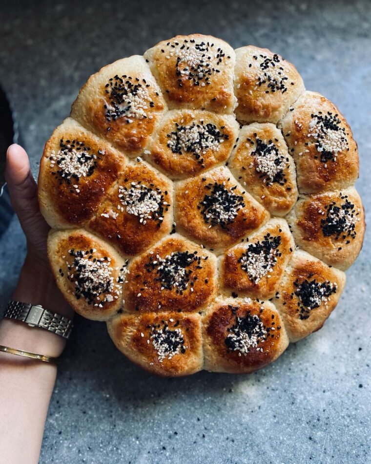 Arabic Honey Comb Bread