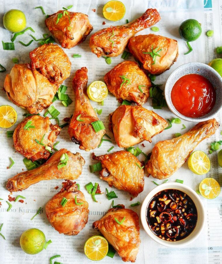 Baked Calamansi Chicken