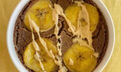 Banana Cinnamon Pb Baked Oats