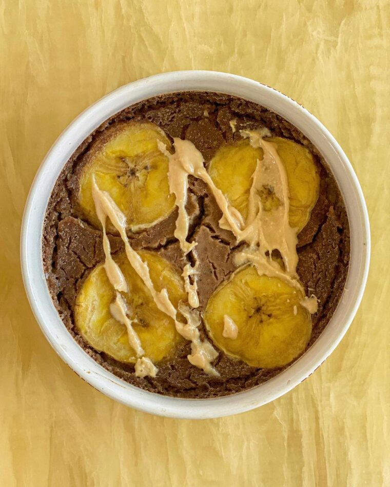 Banana Cinnamon Pb Baked Oats