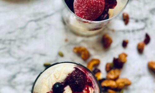 Berry Compote Sundae