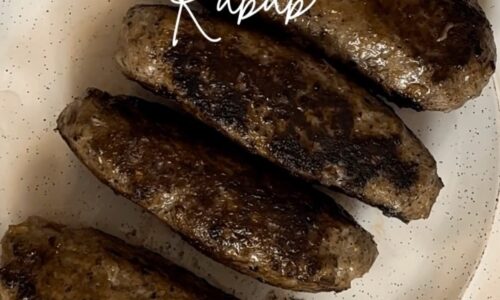 Cheese Stuffed Kabab (Chee-bab)