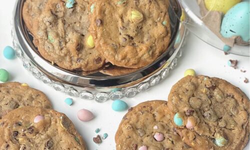 Chocolate Chip Mini Egg Cookies