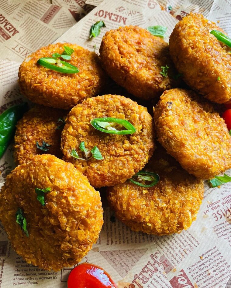 Crispy Nuggets Kebabs