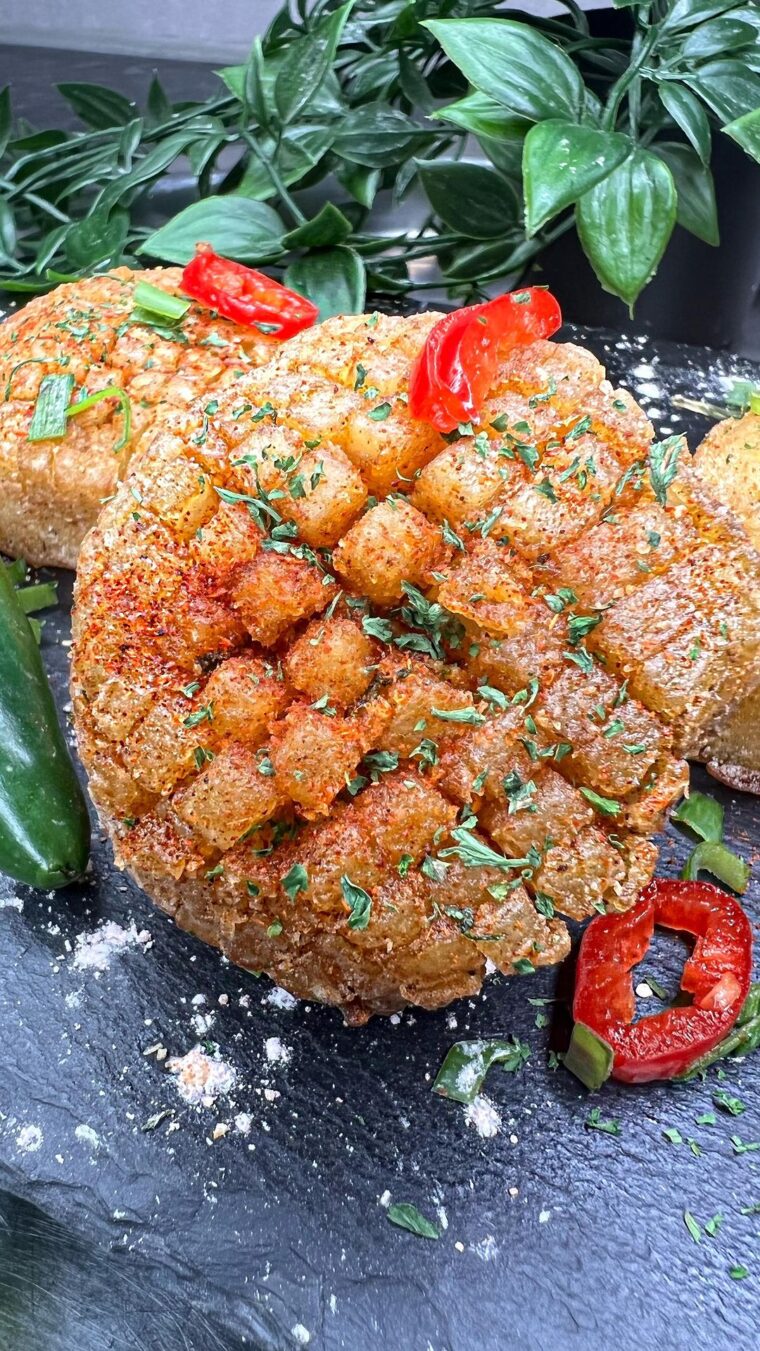 Crispy Potato Pom Pom Ball