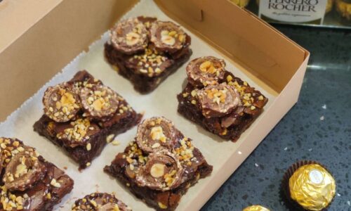 Ferrero Rocher Brownies