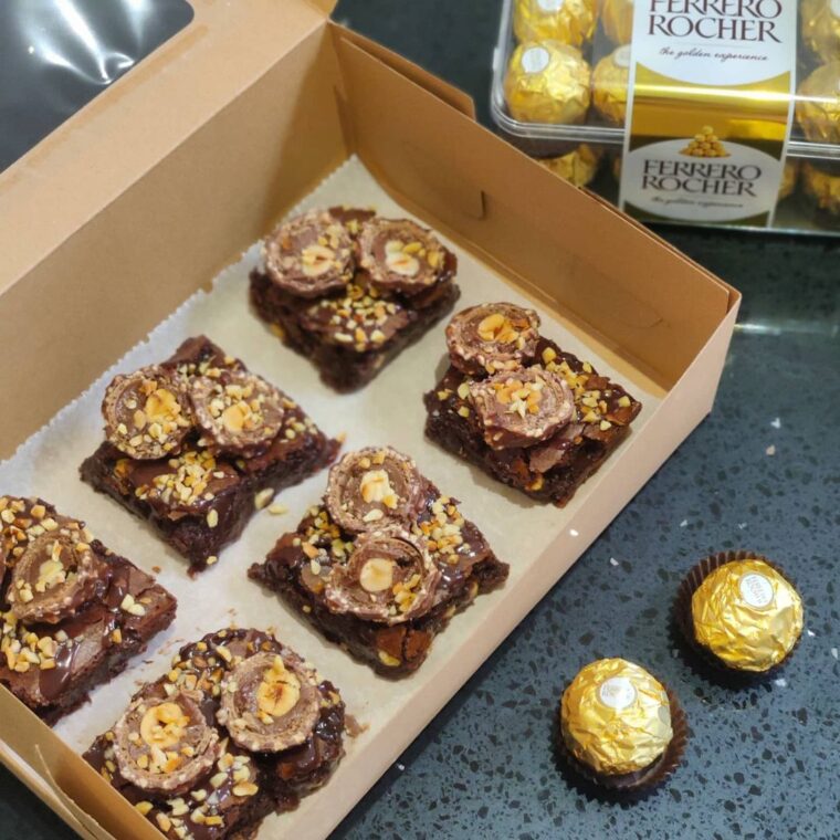 Ferrero Rocher Brownies