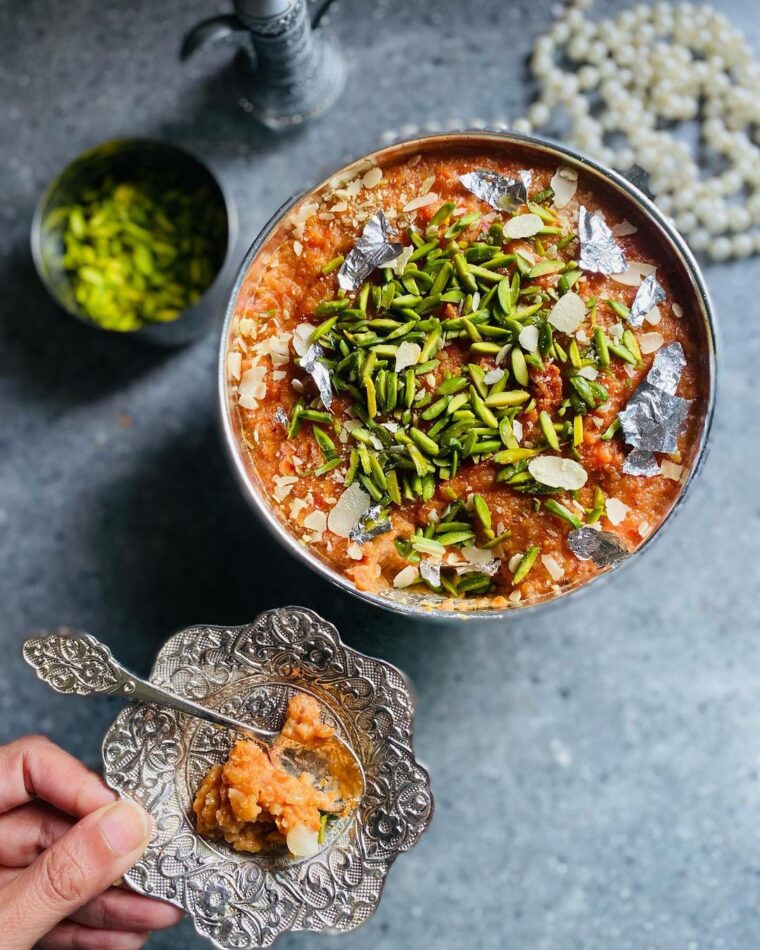 Gajrela Aka Carrot Rice Pudding