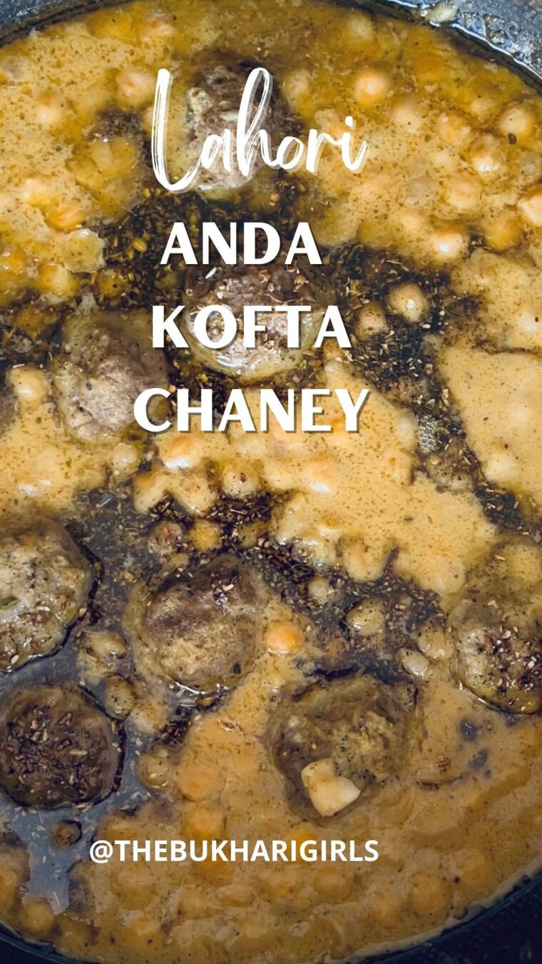 Lahori Anda Kofta Chana