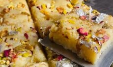 Malai Coconut Burfi Aka Milky Coconut Fudge