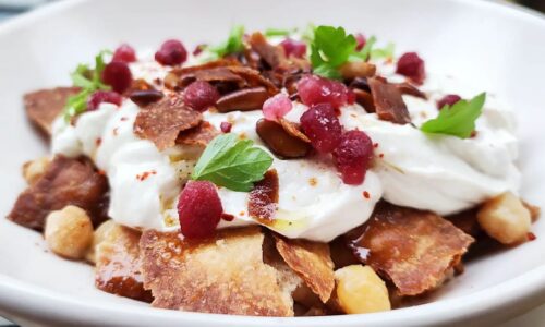 Meatless Chickpea Fatteh