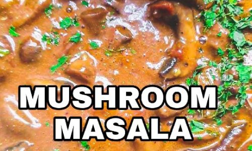 Mushroom Masala