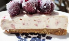 No Bake White Chocolate Cheesecake