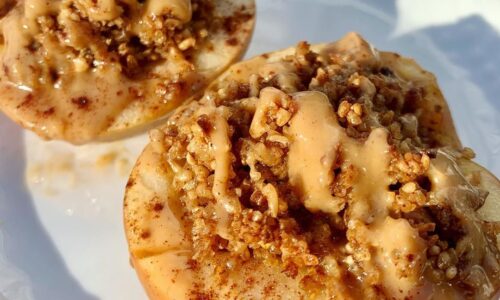 Oil Free Baked Stuffed Apples - Cake & Bread Recipes dari Apple