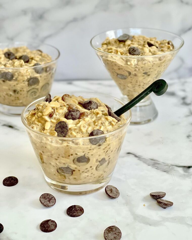 Overnight Cookie Dough Oats