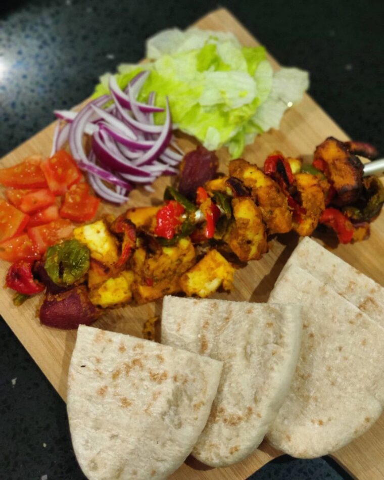 Paneer Tikka Pittas