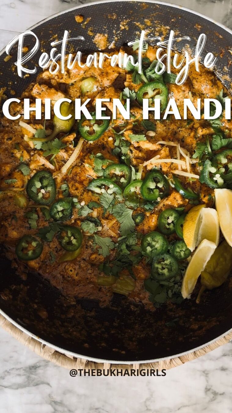 Restaurant Style Chicken Handi