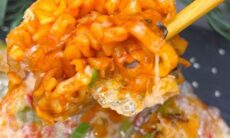 Rice Paper Instant Ramen Dumpling