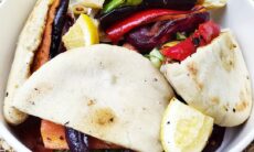 Roasted Vegetable Pita Pockets