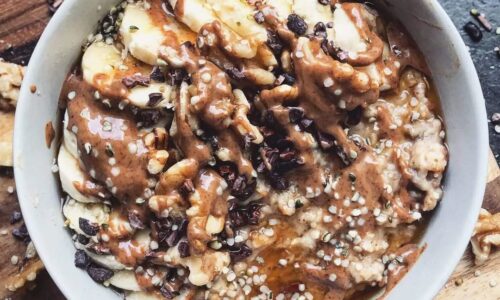 Salted Caramel Oatmeal - Snacks, Appetizers & Desserts dari Date