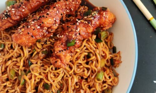 Spicy Chicken Instant Noodles