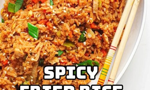 Spicy Fried Rice Under 15 Mins
