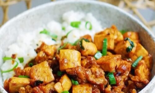 Stir Fry Tofu And Eggs