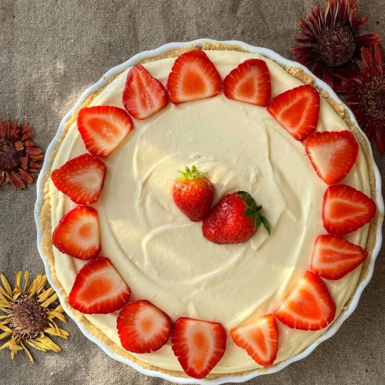 Strawberry Cream Pie
